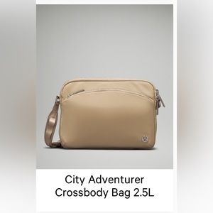 Lululemon City adventure, Crossbody bag NWT, SOLD OUT